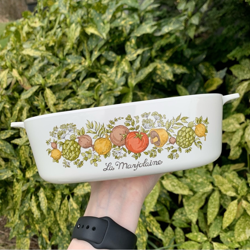 Vintage Corningware Spice of Life 2 Liter Casserole Dish NO LID Collectible